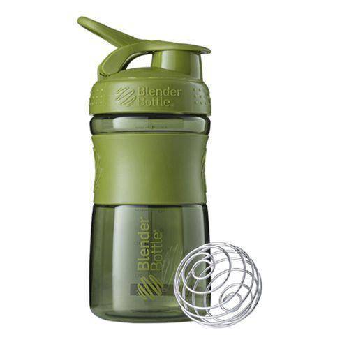 Coqueteleira SuportMixer - 500ml Musgo Verde - Blender Bottle