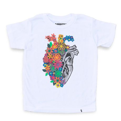Flores de Crochê - Camiseta Clássica Infantil