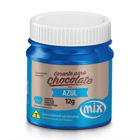 Corante em Pasta para Chocolate Azul 12g - Mix