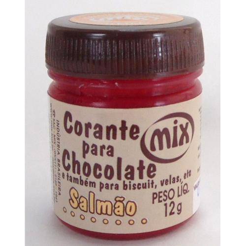 Corante em Pasta para Chocolate Salmão 12g - Mix