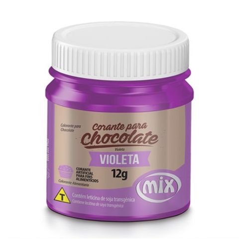 Corante em Pasta para Chocolate Violeta 12g - Mix
