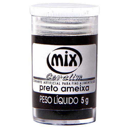 Corante em Pó Preto Ameixa 5g - Mix