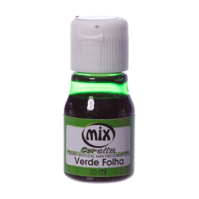 Corante Líquido Verde Folha com 10ml Mix