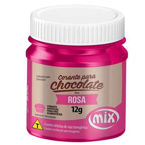 Corante para Chocolate em Gel Mix Rosa 12g