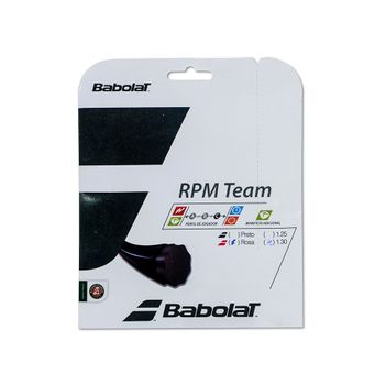 Corda Babolat RPM Team 125 17 Set Individual Rosa