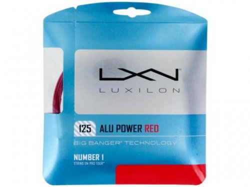 Corda Big Banger Alu Power 16l 1.25mm Red - Luxilon