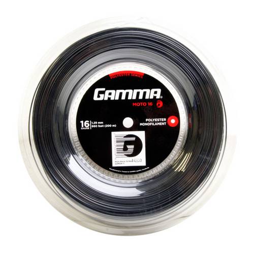 Corda Gamma Moto 16l 1.9mm Preta Rolo com 00 Metros