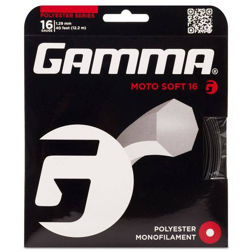 Corda Gamma Moto Soft 16l 1.29mm Cinza - Set Individual