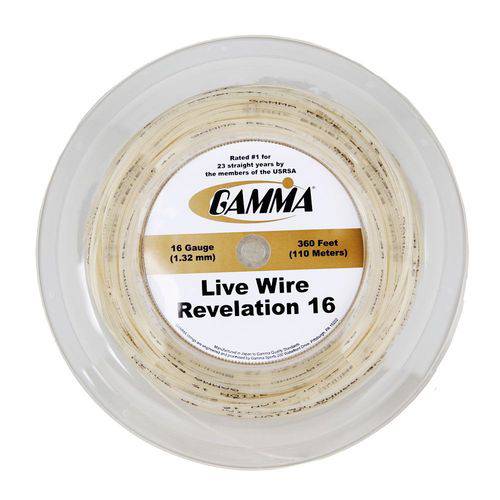 Corda Gamma Revelation 16l 1.32mm Natural Rolo com 100 Metros