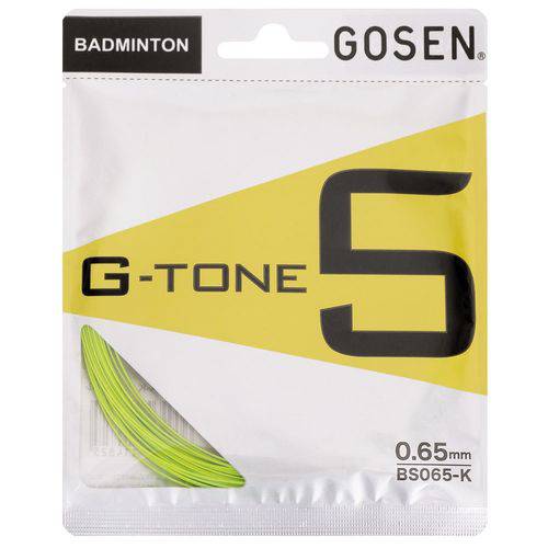 Corda para Badminton Gosen G-tone 5 Verde Limão - Set Individual