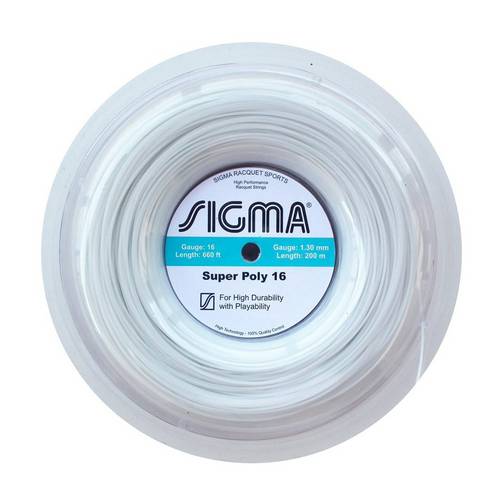 Corda Sigma Super Poly 16 - Branco