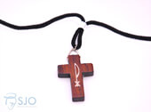 Cordão com Crucifixo Chi Rho (PX) | SJO Artigos Religiosos