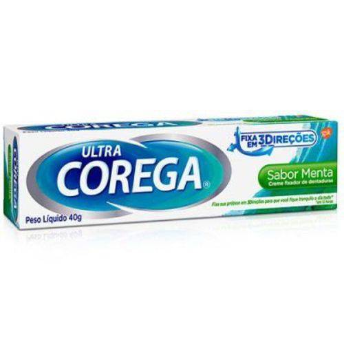 Corega Ultra Creme Menta C/40 Gr