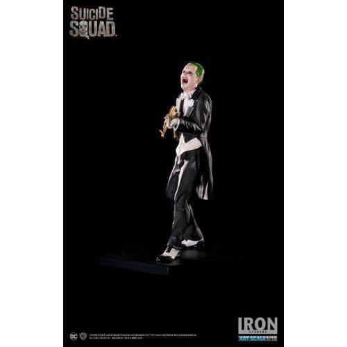 Coringa - The Joker Suicide Squad Esquadrão Suicida 1:10 Art Scale Iron Studios