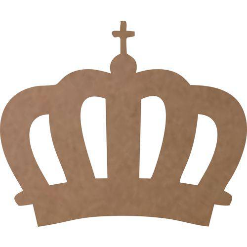 Coroa de Mdf 07 para Decoração