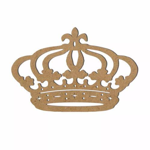 Coroa de Príncipe Princesa Mdf 45 Cm Decoração Festas