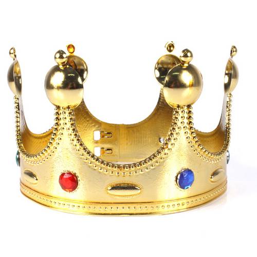 Coroa de Rei Plástica