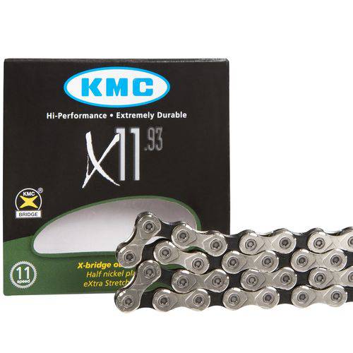 Corrente Kmc X11 Silver / Prata 116 Elos - 11v