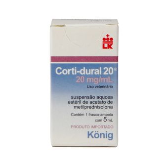 Corti-Dural Injetável König 20mg