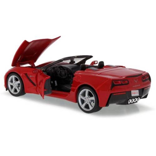 Corvette Stingray Conversível 2014 1:24 Maisto Vermelho