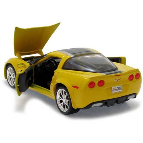 Corvette Z06 GT1 2009 1:24 Maisto Amarelo