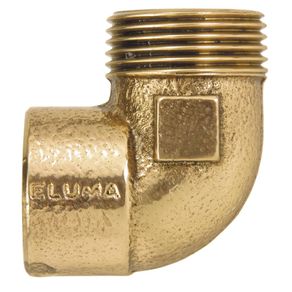 Cotovelo Bronze 15mm M707-4 Eluma