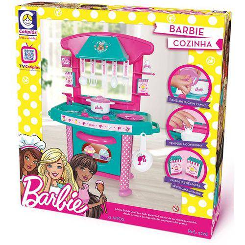 Cozinha Barbie com Acessórios - Cotiplás