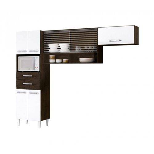 Cozinha Compacta 3 Peças Michele Ravello Tx-branco Tx - Aramoveis