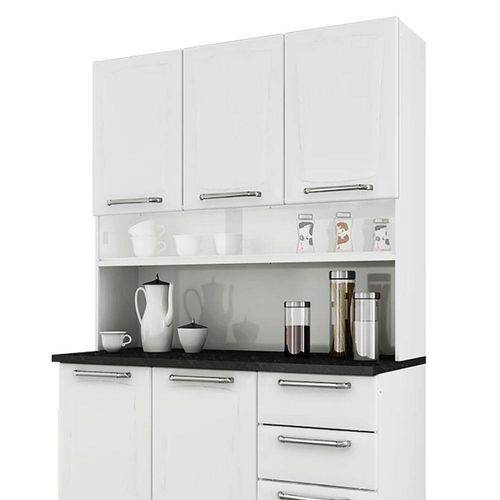 Cozinha Compacta Regina 6 Portas I3g2-120 Branco Neve 2v - Itatiaia