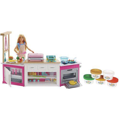 Cozinha de Luxo Barbie Frh73 Mattel