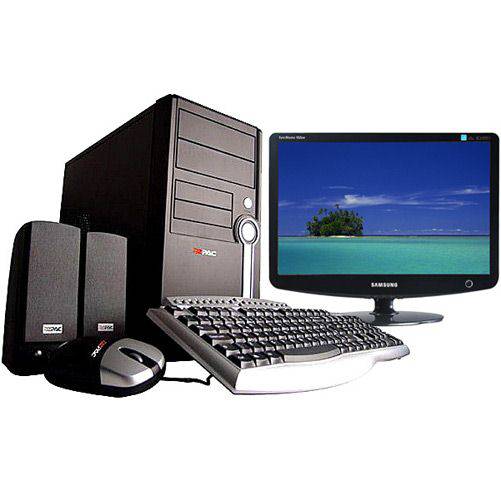 CPU Core 2 Duo E4500 2GB 320GB DVD-RW Linux Ezpac + Monitor LCD 19" Wide 932BW - Samsung