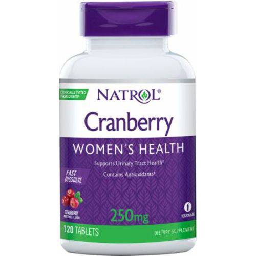 Cranberry 250mg 120 Tabs Importada - Oxicoco - Natrol