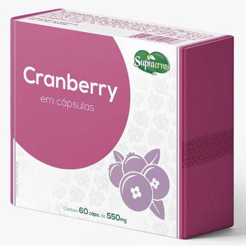 Cranberry 550 Mg 60 Cáps Supraervas