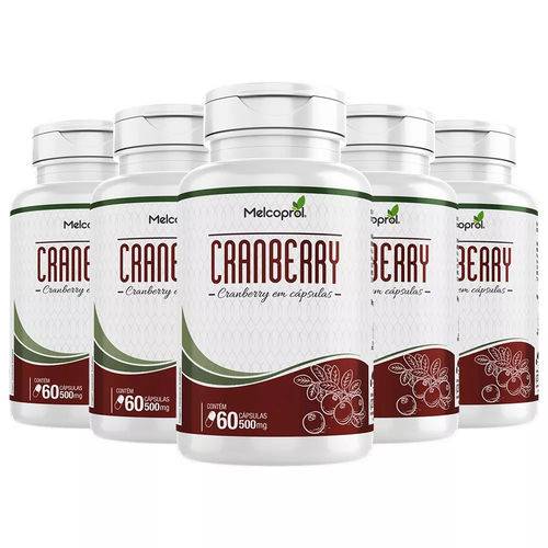 Cranberry - 5x 60 Cápsulas - Melcoprol