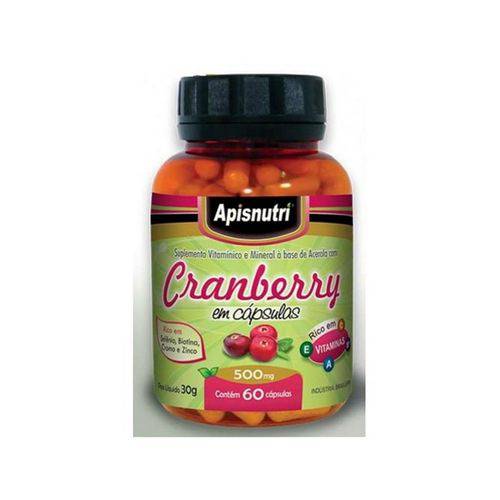 Cranberry 60 Cápsulas da Apisnutri
