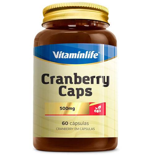 Cranberry Vitamin Life 500mg C/ 60 Cápsulas