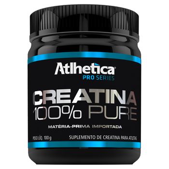 Creatina 100% Pure 100g - Atlhetíca Nutrition
