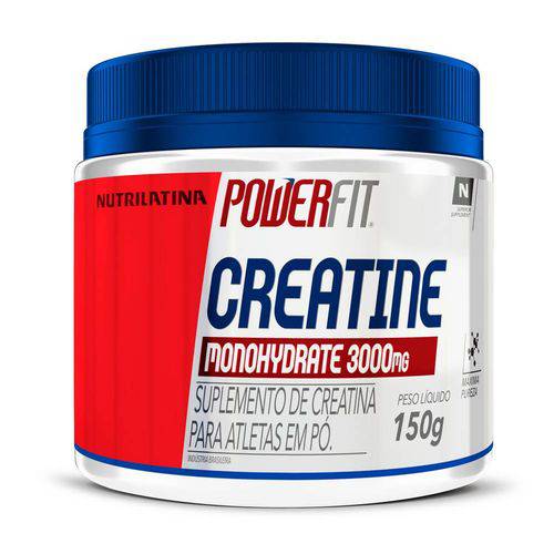 Creatine Monohydrat 3000mg - 150g - Powerfit - Nutrilatina