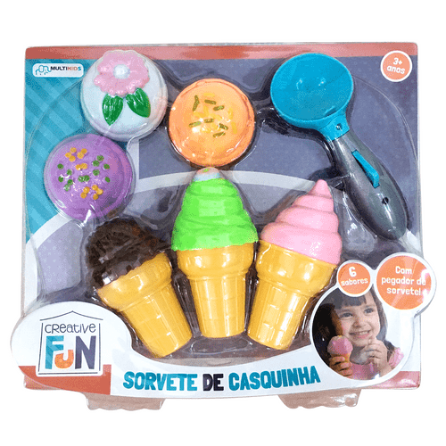 Creative Fun Sorvete de Casquinha - BR651