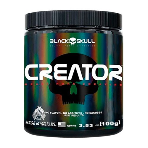 Creator Black Skull com 100g