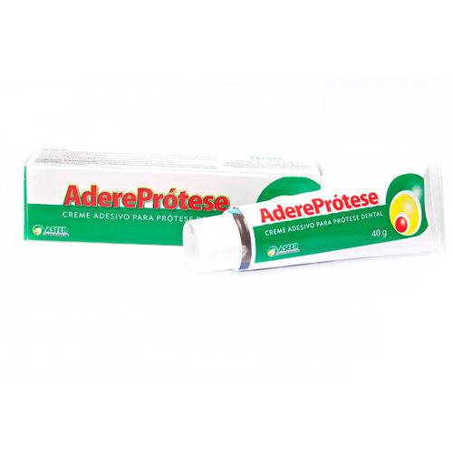 Creme Adesivo para Prótese Dentária Adereprótese 40 Gramas