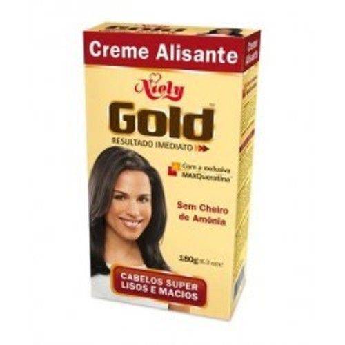 Creme Alisante Niely Gold 180g