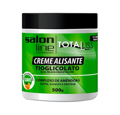 Creme Alisante Totalliss Normal 500g - Salon Line