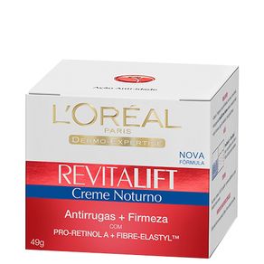 Creme Anti-Idade L'Oréal Paris Revitalift Dermo-Expertise Noturno 49g