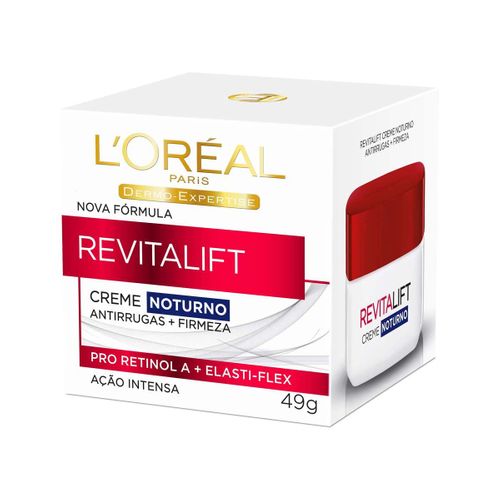 Creme Antirrugas Dermo Expertise Revitalift Noturno L’Oréal 49g