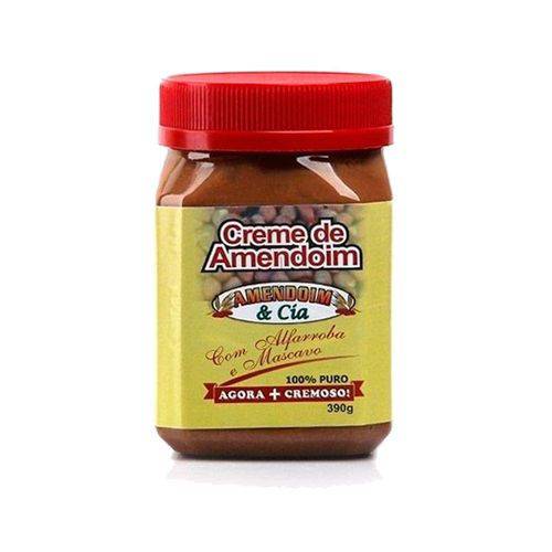 Creme de Amendoim com Alfarroba Amendoim Cia 390g