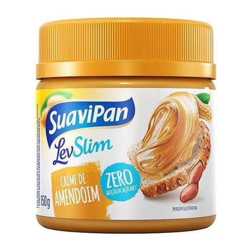 Creme de Amendoim Zero Açúcar 150g - Suavipan