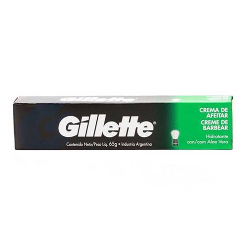 Creme de Barbear Gillette Hidratante com 65 Gramarelos