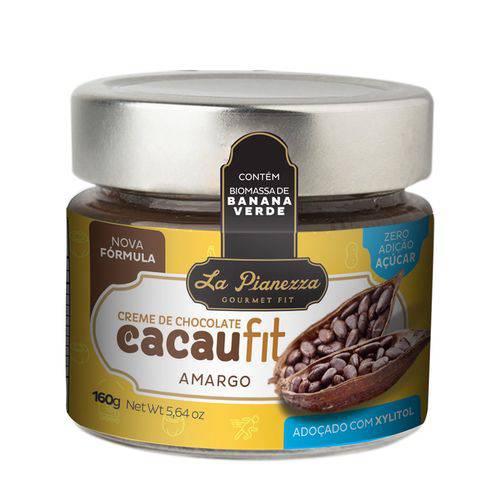 Creme de Chocolate Amargo CACAUFIT - La Pianezza - 160grs