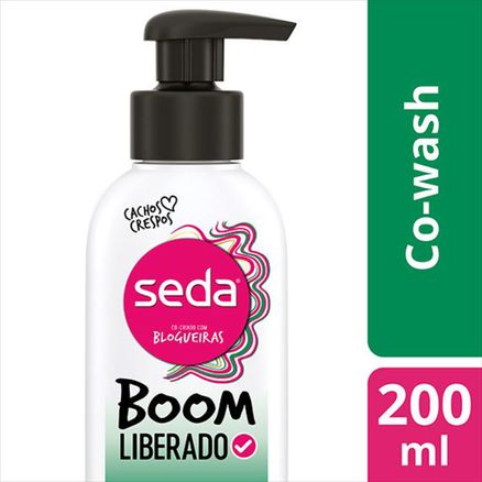 Creme de Limpeza Seda Boom Liberado Co-Wash 200ml